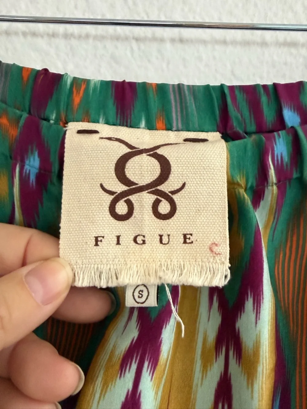 Figue Strapless Multicolor Printed Maxi Dress Size Small - Picture 6 of 6